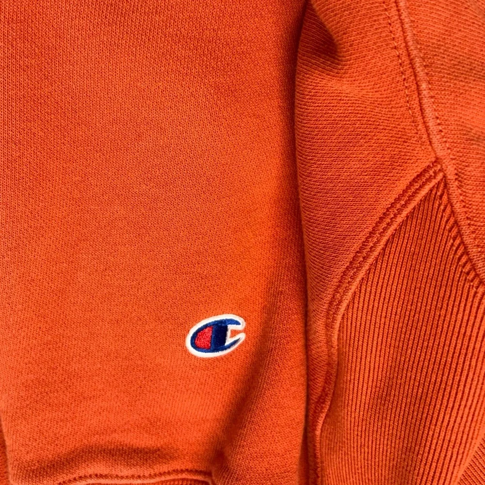 Champion Vibrant Orange Long Sleeve Crop Top Size Large - Picture 5 of 7